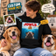 Personalized Pet Photo Hoodie – Custom Dog Cat Photo & Pet Name Hoodie, Funny JOWLS Pet Lover Sweatshirt, Dog Mom Dad Gift