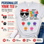 Personalized Mama Bear Shirt with Kids Names – Custom Mama Bear Family T-Shirt Gift for Mom, Mother's Day Gift, Matching Family Tee