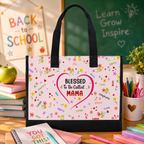 Personalized Blessed To Be Called Tote Bag – Custom Name Premium Tote Bag