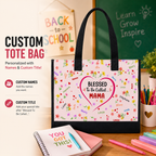 Personalized Blessed To Be Called Tote Bag – Custom Name Premium Tote Bag