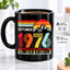 Personalized Birthday Mug, Vintage Coffee Mug for 40th 50th 60th 70th Birthday Gift, Custom Birth Year & Month