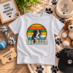 Personalized Pet Photo Youth T-Shirt – Custom Dog Cat Portrait & Pet Name Kids Shirt, Vintage Pet Lover Tee, Gift for Kids