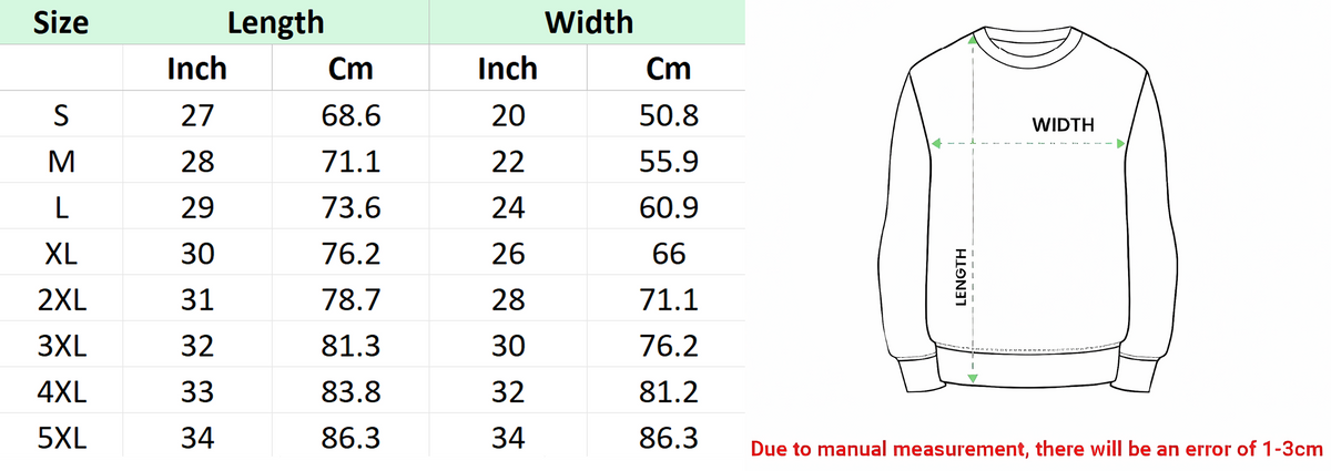 Size Chart – 
