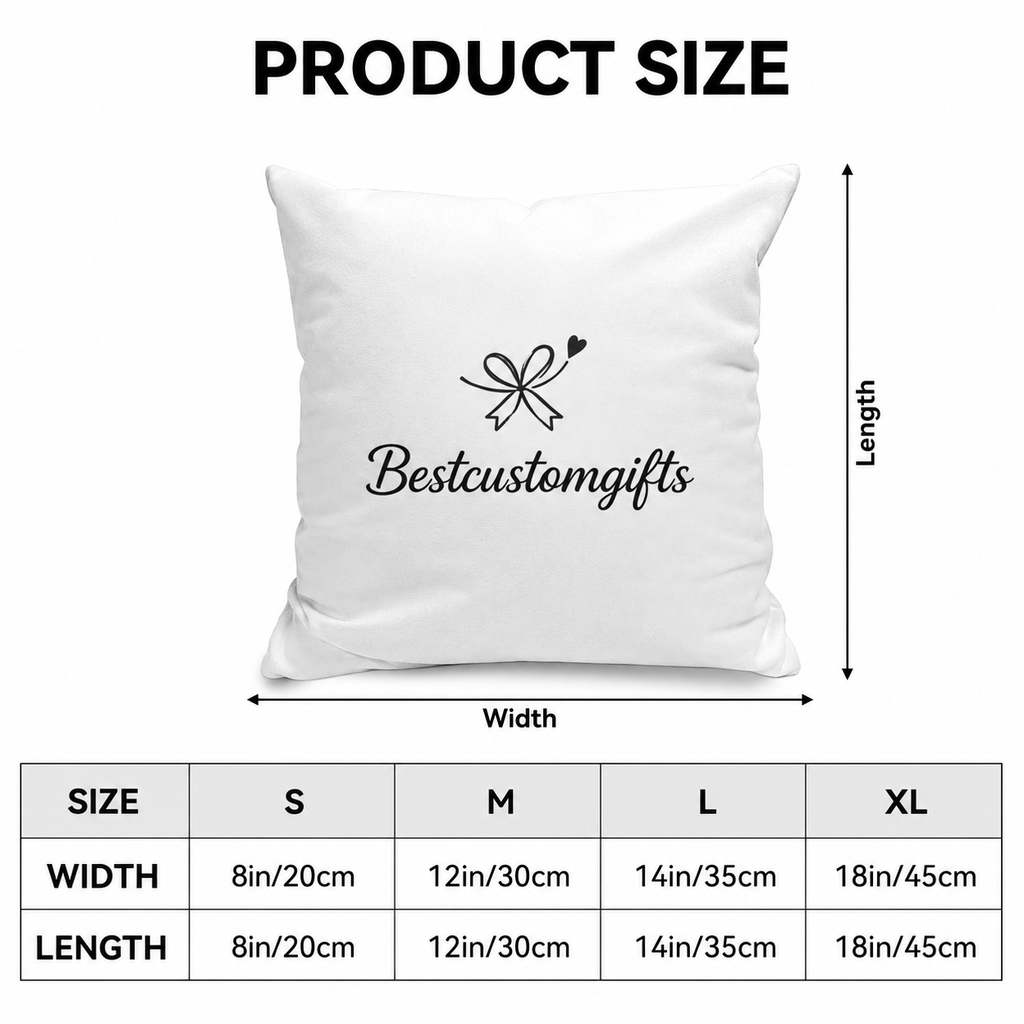 Personalized Elephant Throw Pillow – Custom Name Decorative Cushion, Personalized Dear Message Pillow, Custom Family Gift, Nursery & Bedroom Keepsake